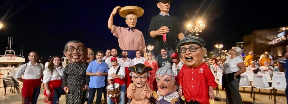Vídeos i fotos: Els nanos i gegants de Vinaròs s’acomiaden de l’Alguer