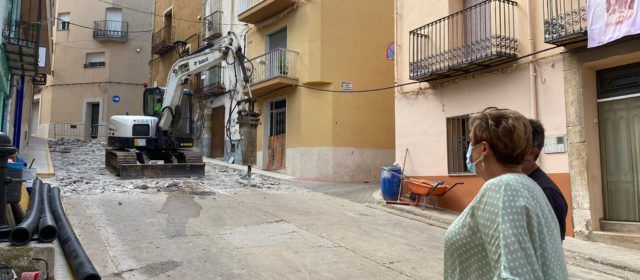 Càlig enceta les obres del Carrer Sant Roc i de la Plaça Vella