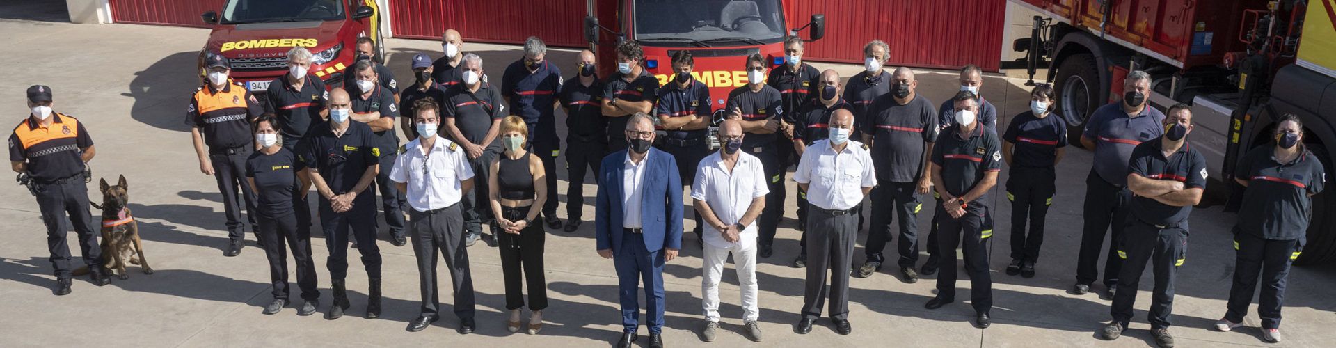 José Martí posa en valor que aquest estiu els bombers de la Diputació han rescatat a 34 persones en situació de greu risc vital