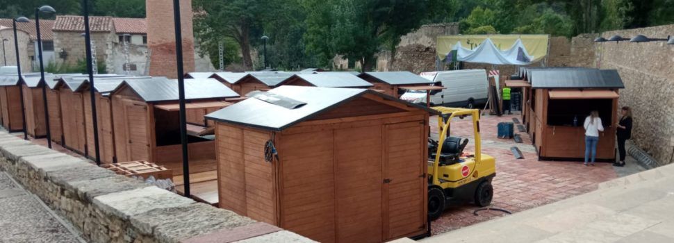 Venda de productes, cuina en directe, espectacles musicals i Saltapins en la Fira Tastem