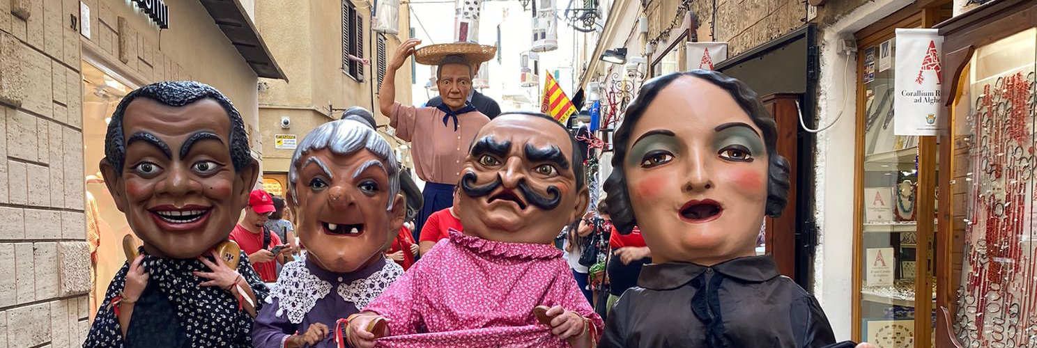 Segona jornada a l’Alguer dels nanos i gegants de Vinaròs