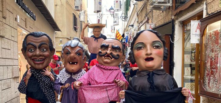 Segona jornada a l’Alguer dels nanos i gegants de Vinaròs