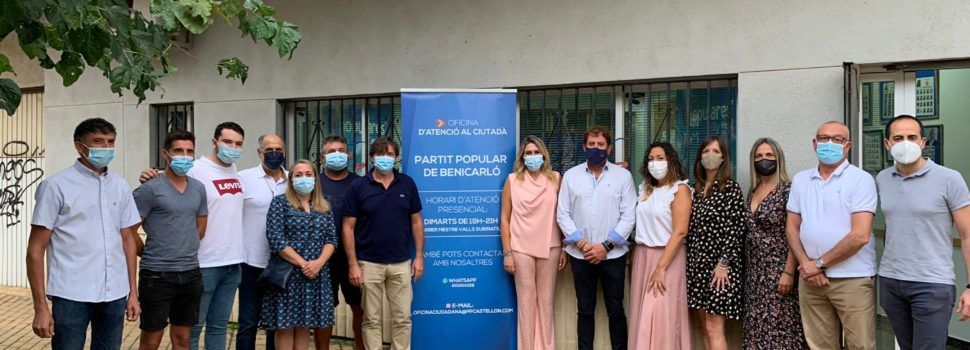 Marta Barrachina inaugura la nueva oficina de atención ciudadana en Benicarló para devolver la ciudad a los vecinos ante la inacción del PSOE   