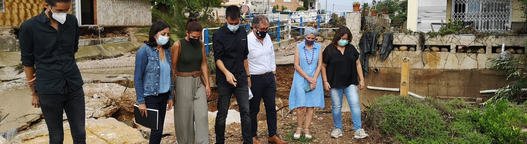 L’Ajuntament de Vinaròs avalua els danys ocasionats per les intenses precipitacions de dimecres