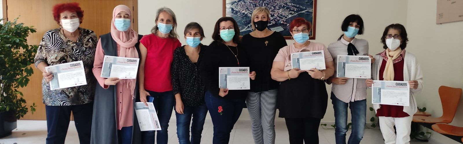 Èxit a Càlig en el curs de formació en cures a persones dependents
