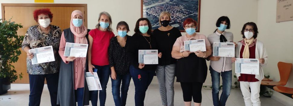 Èxit a Càlig en el curs de formació en cures a persones dependents