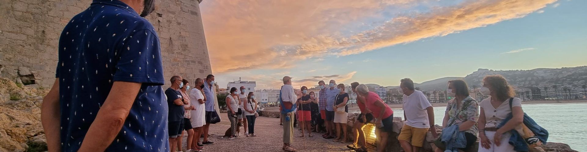 Éxito de participación en las Visitas Marineras a la ciudadela de Peñíscola