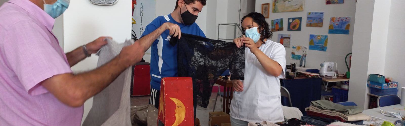 AFANIAD Vinaròs recoge ayudas para los habitantes de La Palma