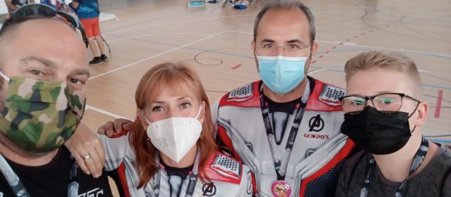 Los GeocachersVinaròs, en el Mega Evento Geocaching, de María de Huerva
