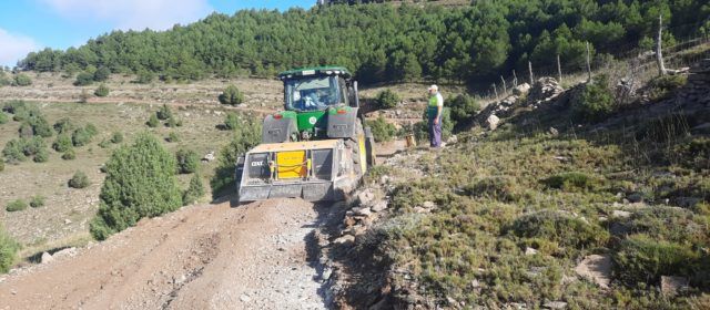 S’inicien les millores i reparacions de camins rurals de Morella afectats pel temporal Filomena