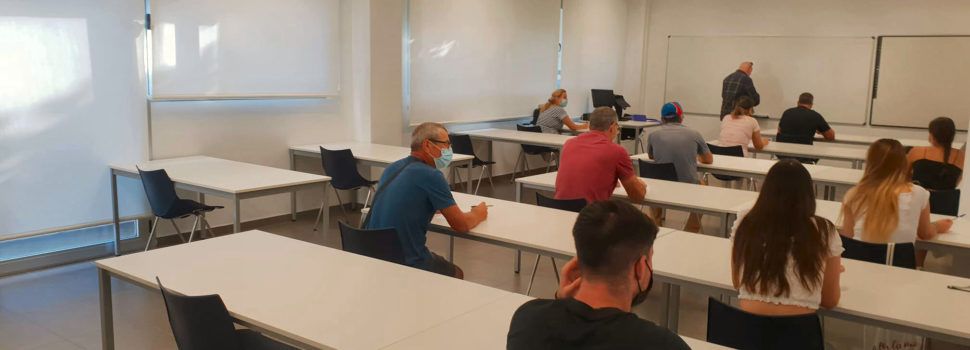 Vinaròs comenzó los exámenes teóricos de conducción, después de 8 años centralizados en Castellón