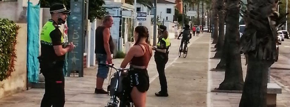 Policia Local engega una campanya per frenar les distraccions al volant