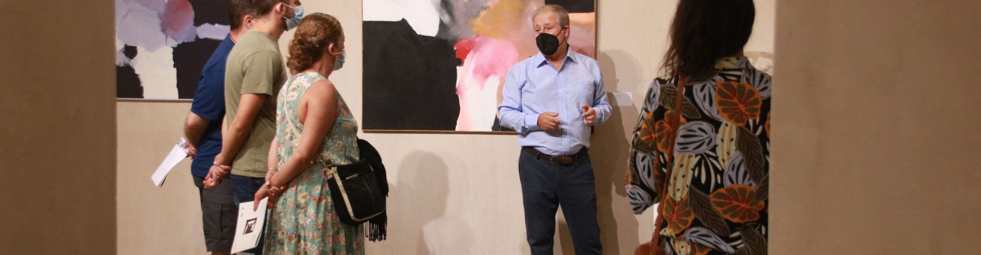 Artista y espectadores se reencuentran en el Mucbe de la mano de Iñaki Ruiz de Eguino