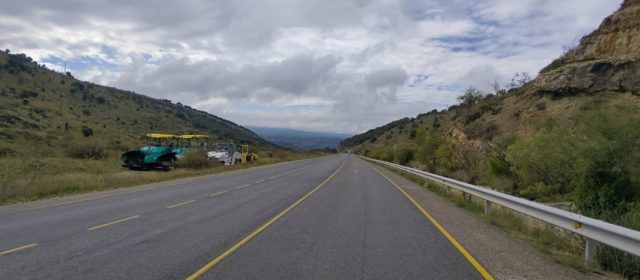 Continuen els treballs de pavimentació de 12 km de N-232 entre Morella i el límit d’Aragó