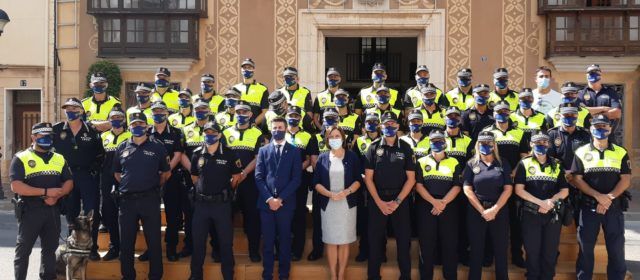 Agraïment a la professionalitat de la Policia Local de Benicarló en el dia del patró Sant Miquel