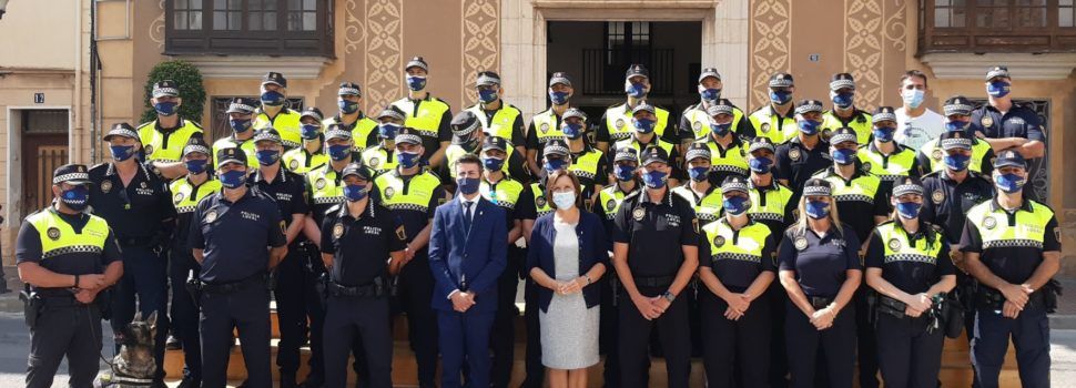 Agraïment a la professionalitat de la Policia Local de Benicarló en el dia del patró Sant Miquel