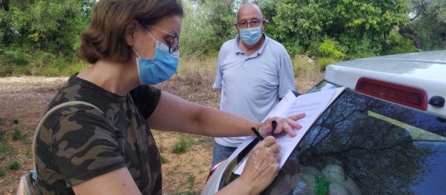 GEPEC-EdC signa a Ulldecona el primer acord de custòdia amb els propietaris d’una finca amb oliveres monumentals