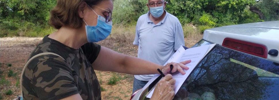 GEPEC-EdC signa a Ulldecona el primer acord de custòdia amb els propietaris d’una finca amb oliveres monumentals