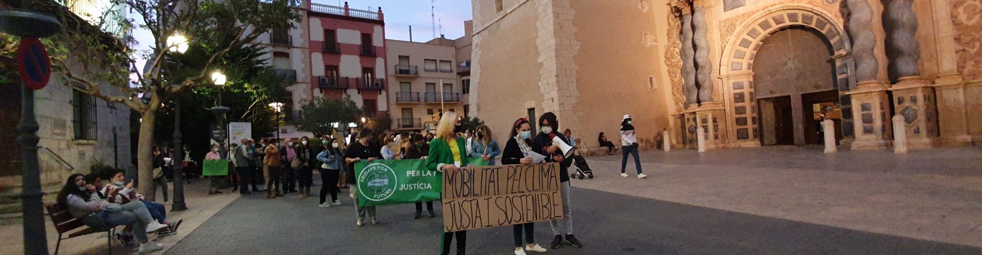 Vídeo i fotos: Nova manifestació de Fridays For Future Vinaròs