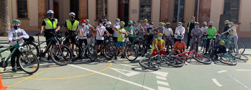 Aula ciclista al CEIP Misericòrdia de Vinaròs