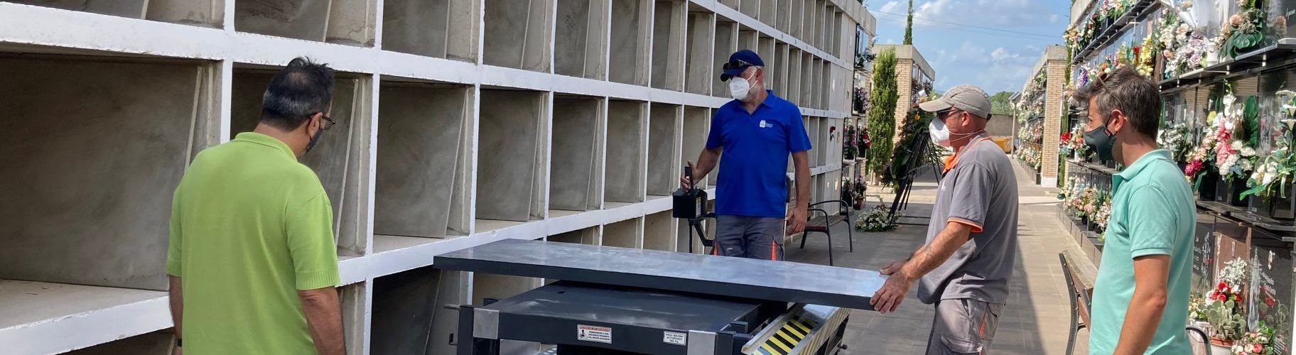 El Cementeri de Benicarló millora en accessibilitat i recupera la plataforma elevadora