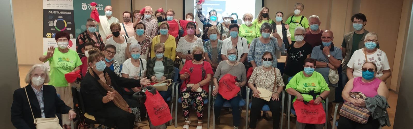 El Club de la Vida participa en el taller “Recicla amb els 5 sentits”