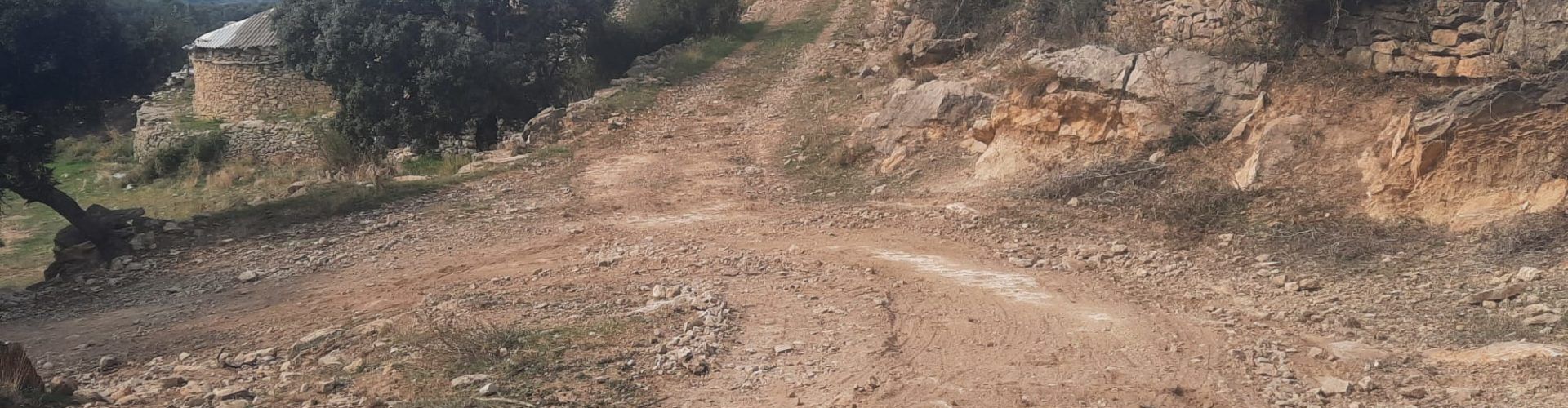 Continuen els treballs de millora en pistes i camins rurals a Morella