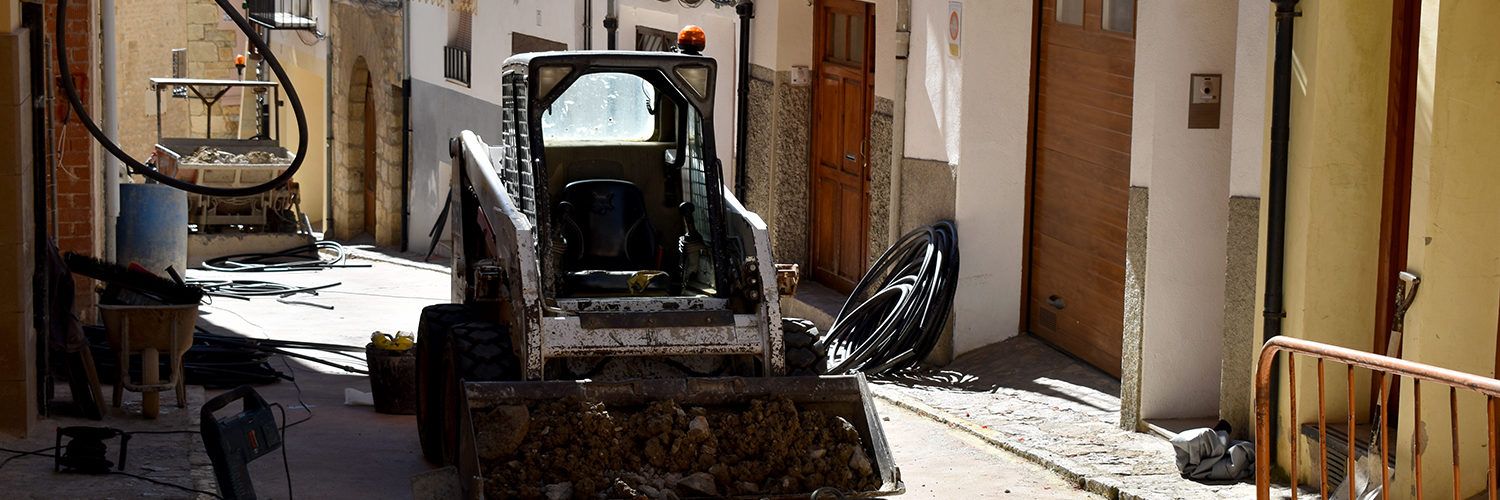 Comencen les obres de millora al carrer Zaporta de Morella