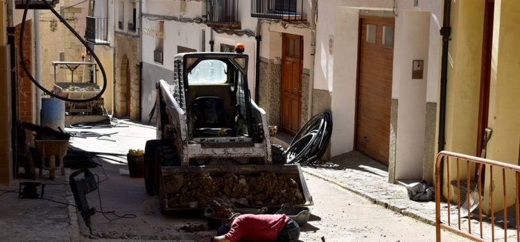 Comencen les obres de millora al carrer Zaporta de Morella