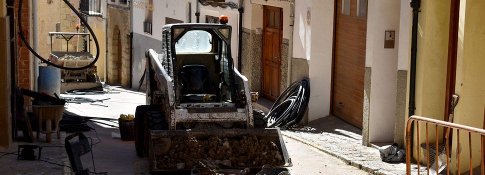 Comencen les obres de millora al carrer Zaporta de Morella