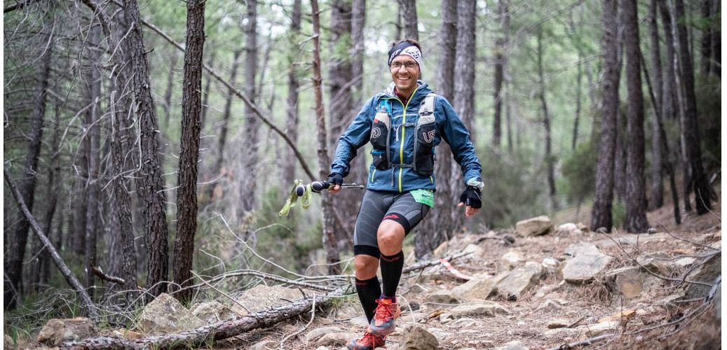L’ultrafondiste benicarlando del Club Esportiu Vinaròs Raül Vidal, en el Penyagolosa Trails–CSP