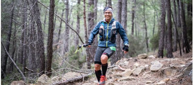 L’ultrafondiste benicarlando del Club Esportiu Vinaròs Raül Vidal, en el Penyagolosa Trails–CSP