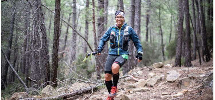 L’ultrafondiste benicarlando del Club Esportiu Vinaròs Raül Vidal, en el Penyagolosa Trails–CSP