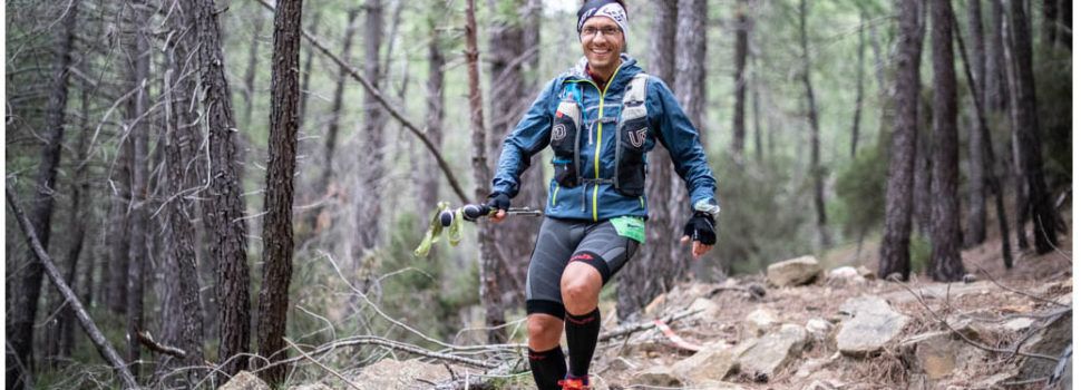 L’ultrafondiste benicarlando del Club Esportiu Vinaròs Raül Vidal, en el Penyagolosa Trails–CSP