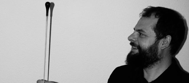 Dani Ibáñez: un vinarossenc, dirigint la banda de música de Teruel