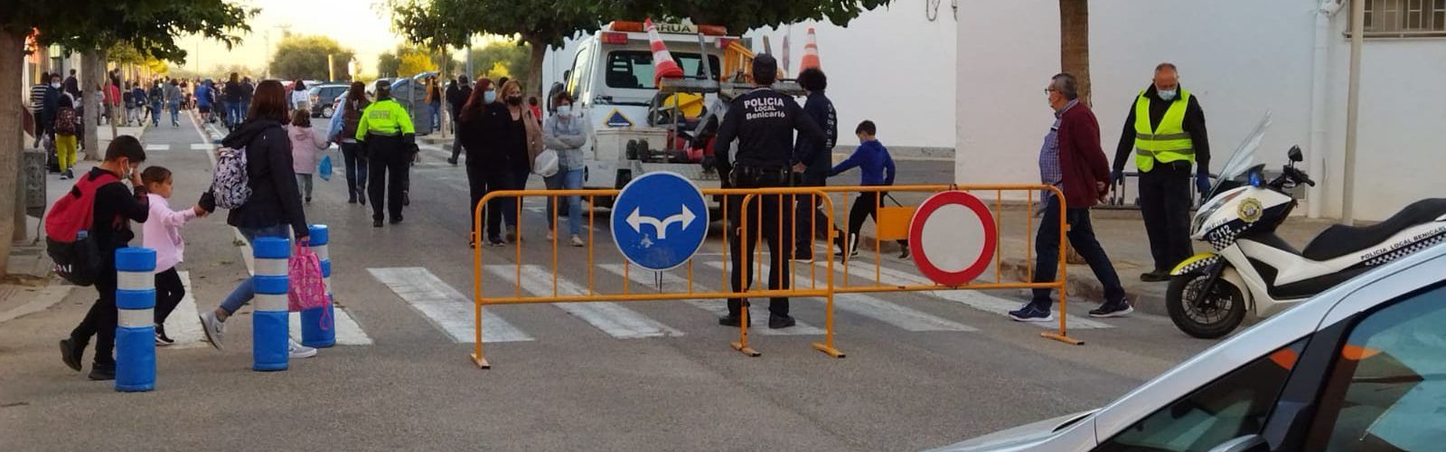 Accés restringit al CEIP Ródenas per millorar la circulació
