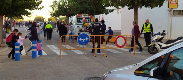Accés restringit al CEIP Ródenas per millorar la circulació