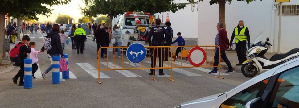 Accés restringit al CEIP Ródenas per millorar la circulació