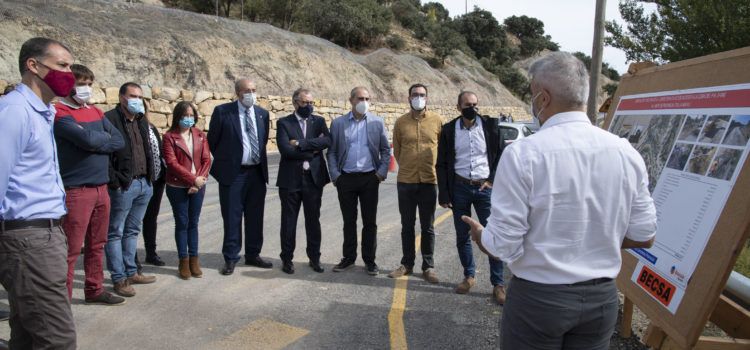 La Diputació inverteix prop de cinc milions d’euros a l’any en la millora i conservació de la xarxa viària provincial