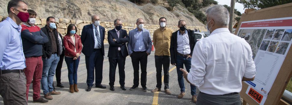 La Diputació inverteix prop de cinc milions d’euros a l’any en la millora i conservació de la xarxa viària provincial