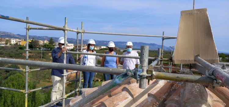 Culmina la primera fase de les obres de rehabilitació del Calvari de Canet