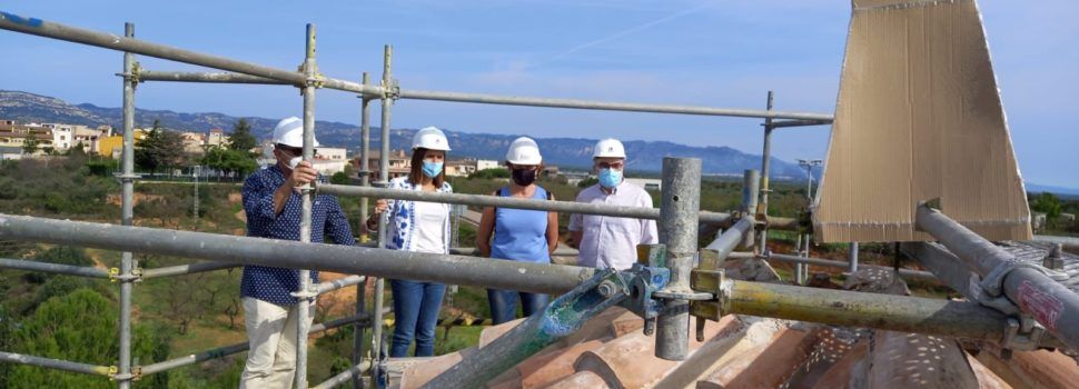 Culmina la primera fase de les obres de rehabilitació del Calvari de Canet
