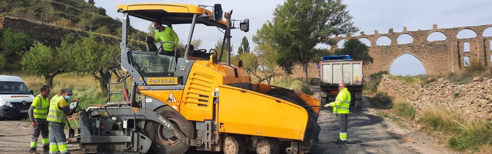 S’asfalten els camins rurals de Morella afectats per temporals