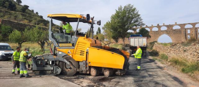 S’asfalten els camins rurals de Morella afectats per temporals