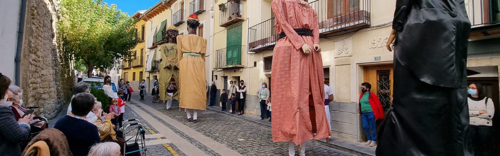 Els Gegants de Morella tornen a eixir al carrer