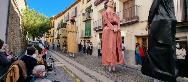 Els Gegants de Morella tornen a eixir al carrer