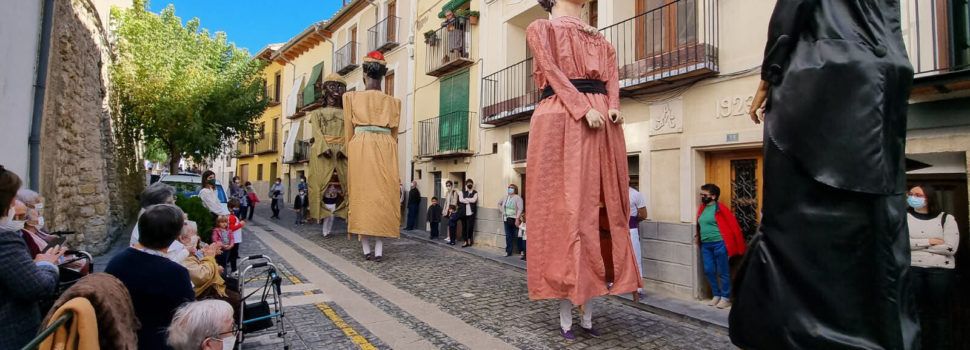 Els Gegants de Morella tornen a eixir al carrer
