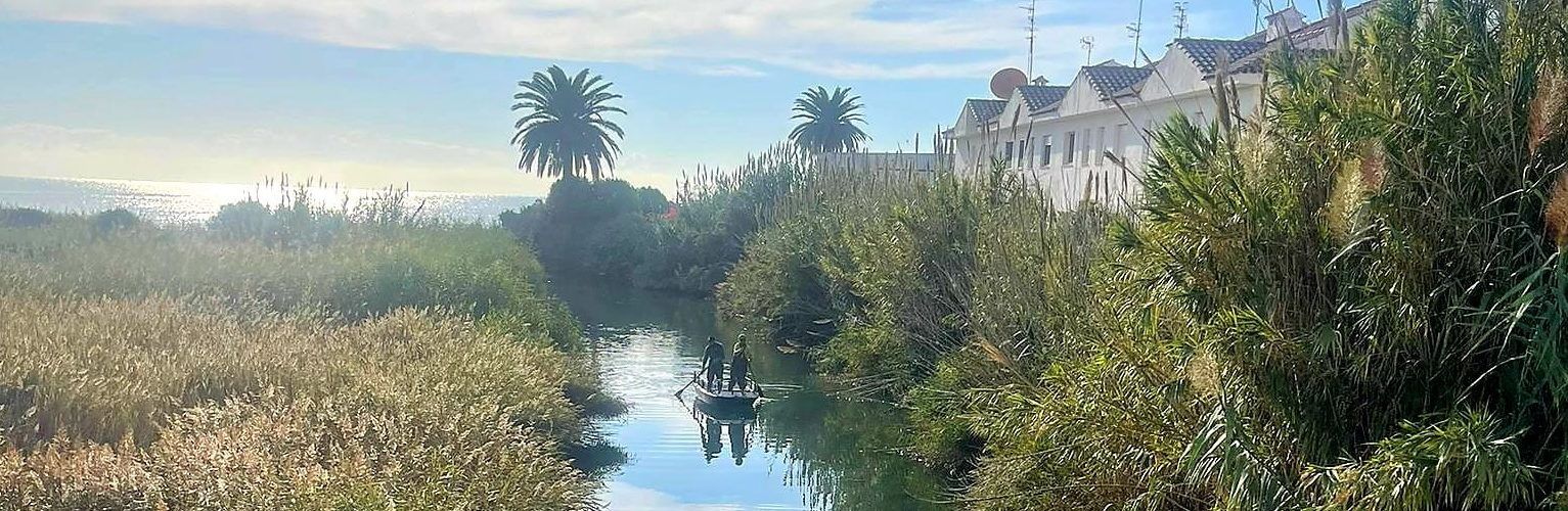 Benicarló neteja i desbrossa el Barranquet