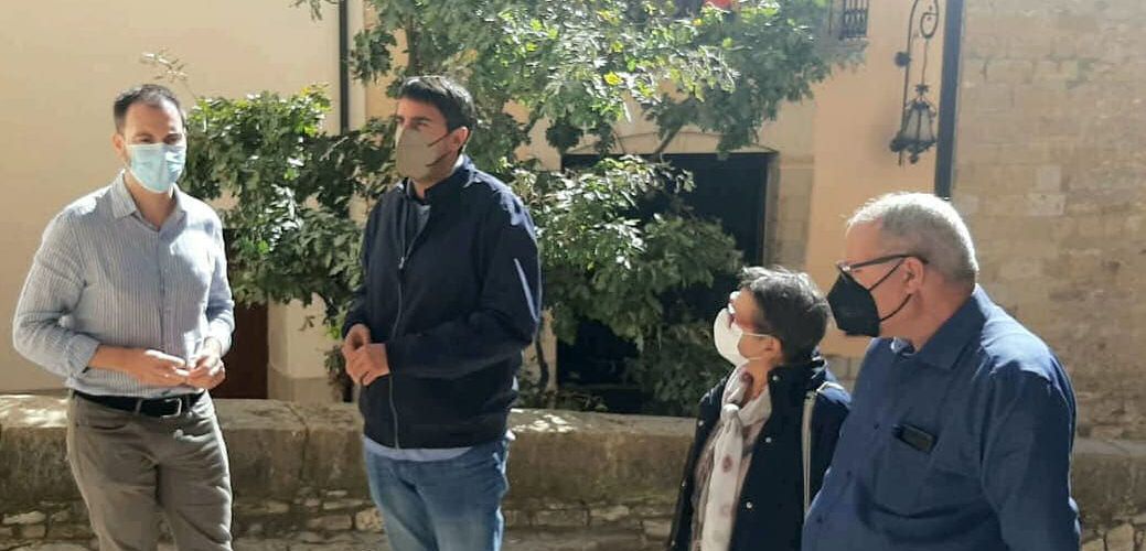 Reunió a Morella amb el Diputat de Cooperació amb els municipis