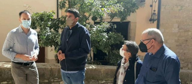 Reunió a Morella amb el Diputat de Cooperació amb els municipis